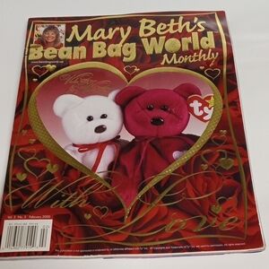 FEBRUARY 2000 MARY BETH'S MAGAZINE BEAN BAG WORLD